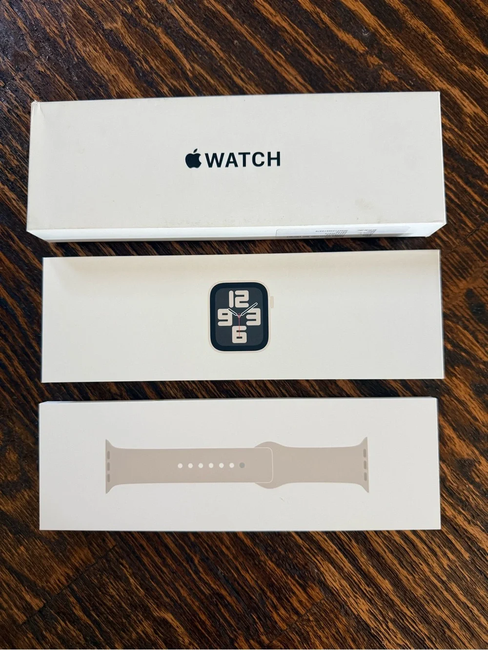 Apple Watch SE (2nd Generation) Starlight Aluminum with Starlight Sport Band
